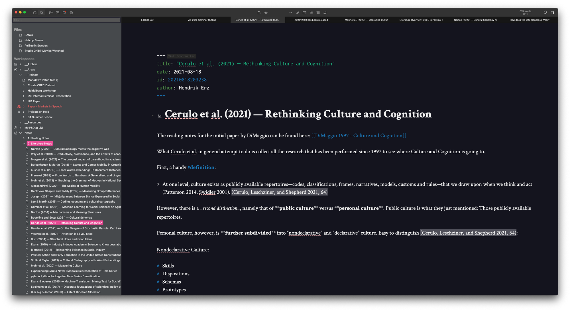 Zettlr Is a Markdown Editor for Serious Users