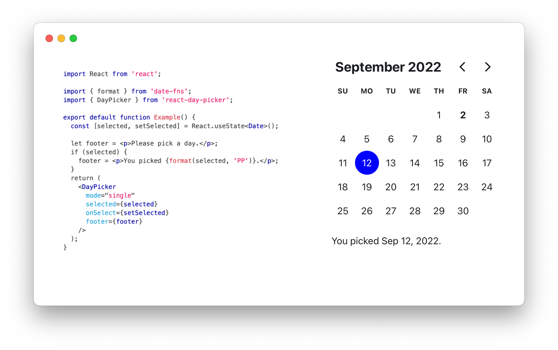 22 Open-source Free Date, Clock, Date Picker and Calendar JavaScript Libraries for React