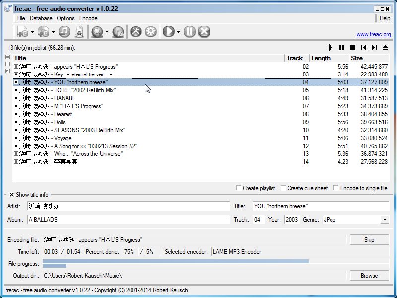 fre:ac Is an Outstanding Free Audio File Converter and CD Ripper For Windows, Linux, and macOS