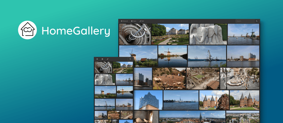HomeGallery is a Self-hosted AI-Powered Web Gallery Solution
