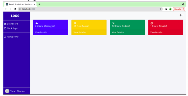 21 Free Open-source React Dashboards And Control Panel Templates