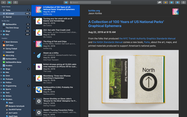 NetNewsWire: An Open-source Free RSS Reader for macOS and iOS