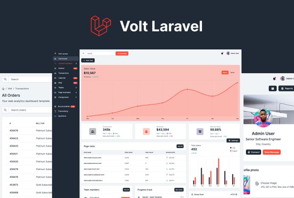 15 Free and Open-source Laravel Dashboards To Boost Up Your Production