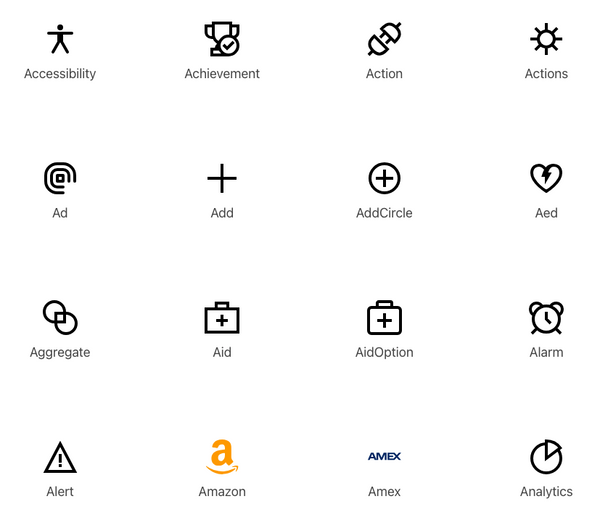 35 Open-source Icon Sets for React and JavaScript Projects