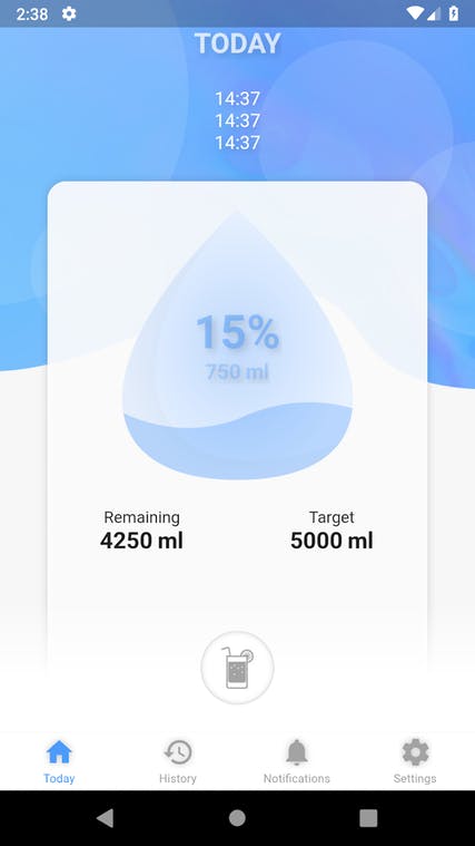 Watermaniac: Daily Track How Much You Drink Water