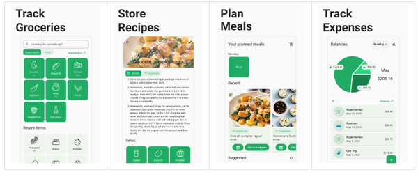 KitchenOwl is a Free app to help you organize your grocery shopping