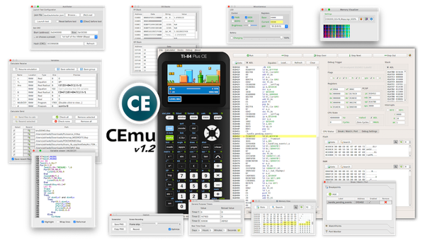 CEmu is an open-source CE Calculator Emulator