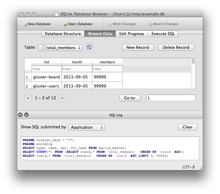 DB Browser is an SQL Viewer for SQLite Databases