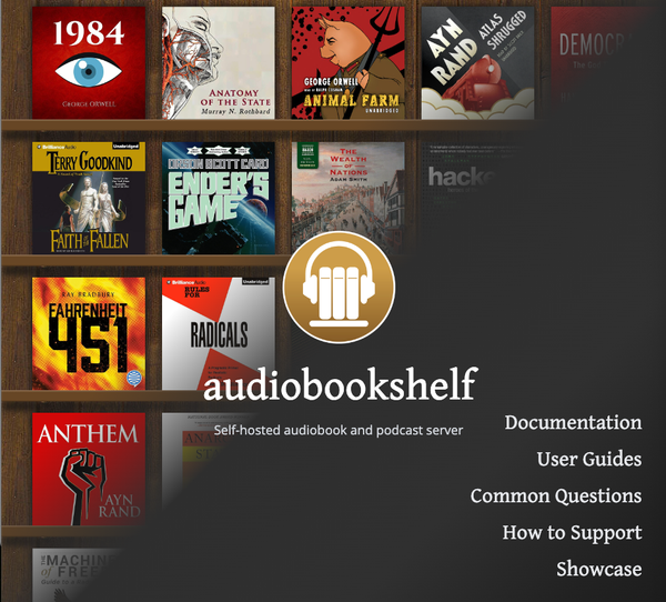Audiobookshelf is a Free and Open-source Self-hosted Audiobook and Podcast Server
