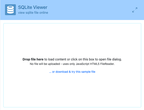 SQLite Viewer: is a web-based SQL Viewer