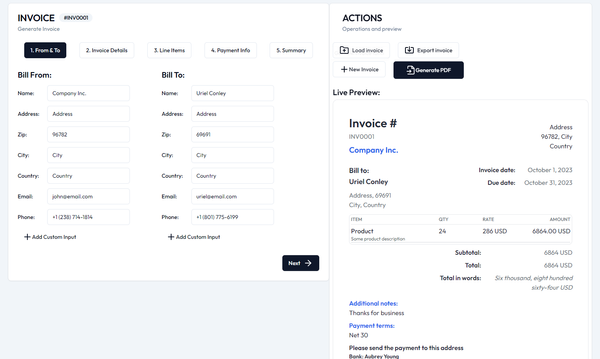 Freelancers, Bill Like a Boss: 19 Self-hosted Free Invoice Generators