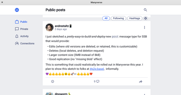 Connect Securely: Manyverse - The Social Network That Prioritizes Your Privacy