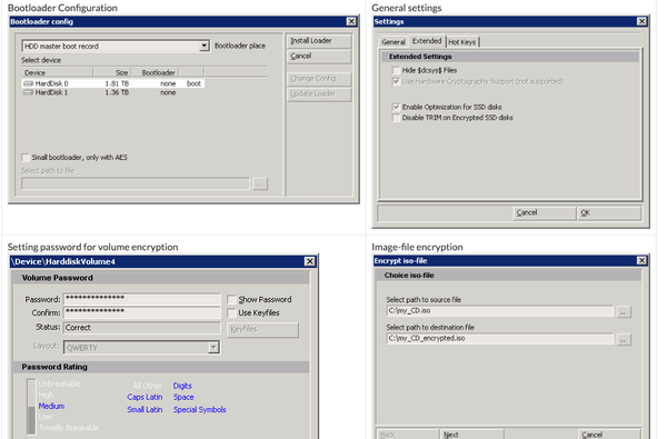 DiskCryptor is a Free Disk Encryption Program fir Windows