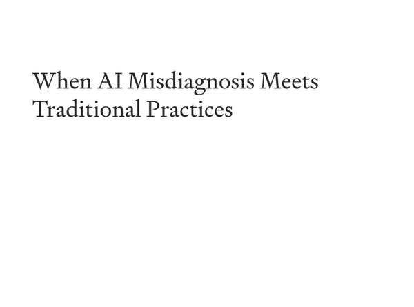 AI in Healthcare: A Doctor’s Perspective from Personal Experience