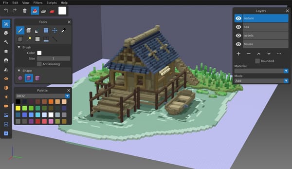 Unlocking Creativity in ADHD Minds: How Open-Source Design Apps Like Tux Paint, Blender, and MagicaVoxel Empower Kids & Teens