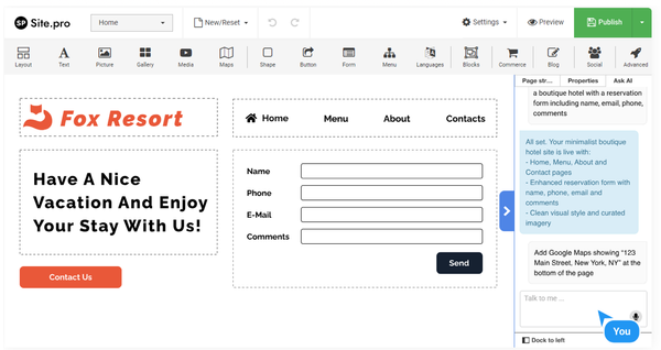 How to Build a Custom Personal Website with the Help of AI