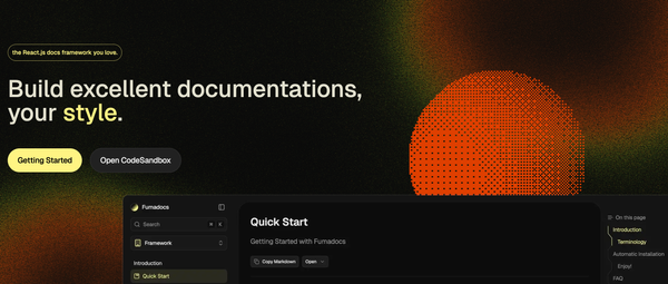 Fumadocs: The Fastest, Cleanest Way to Build Docs for Your React Project (And Why It’s Better Than the Rest)