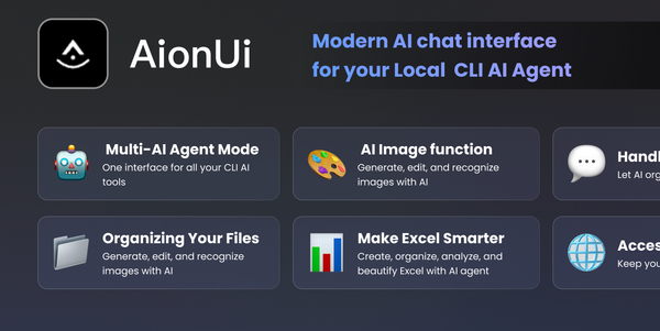AionUI: The Missing Link Between Your Terminal AI and Your Productivity