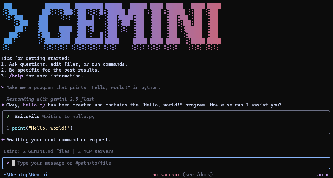 Stop Alt-Tabbing with Gemini CLI;  Terminal-Based AI Co-Pilot!