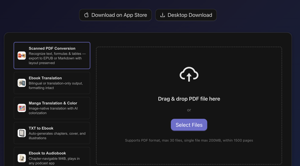 PDF-Craft: Turn Your Scanned PDFs into Clean Markdown or EPUB Locally and Fast (Free & Open-source)