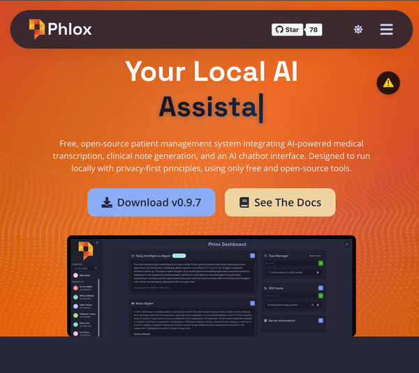 Phlox Is a Free AI-Powered Patient Management System!