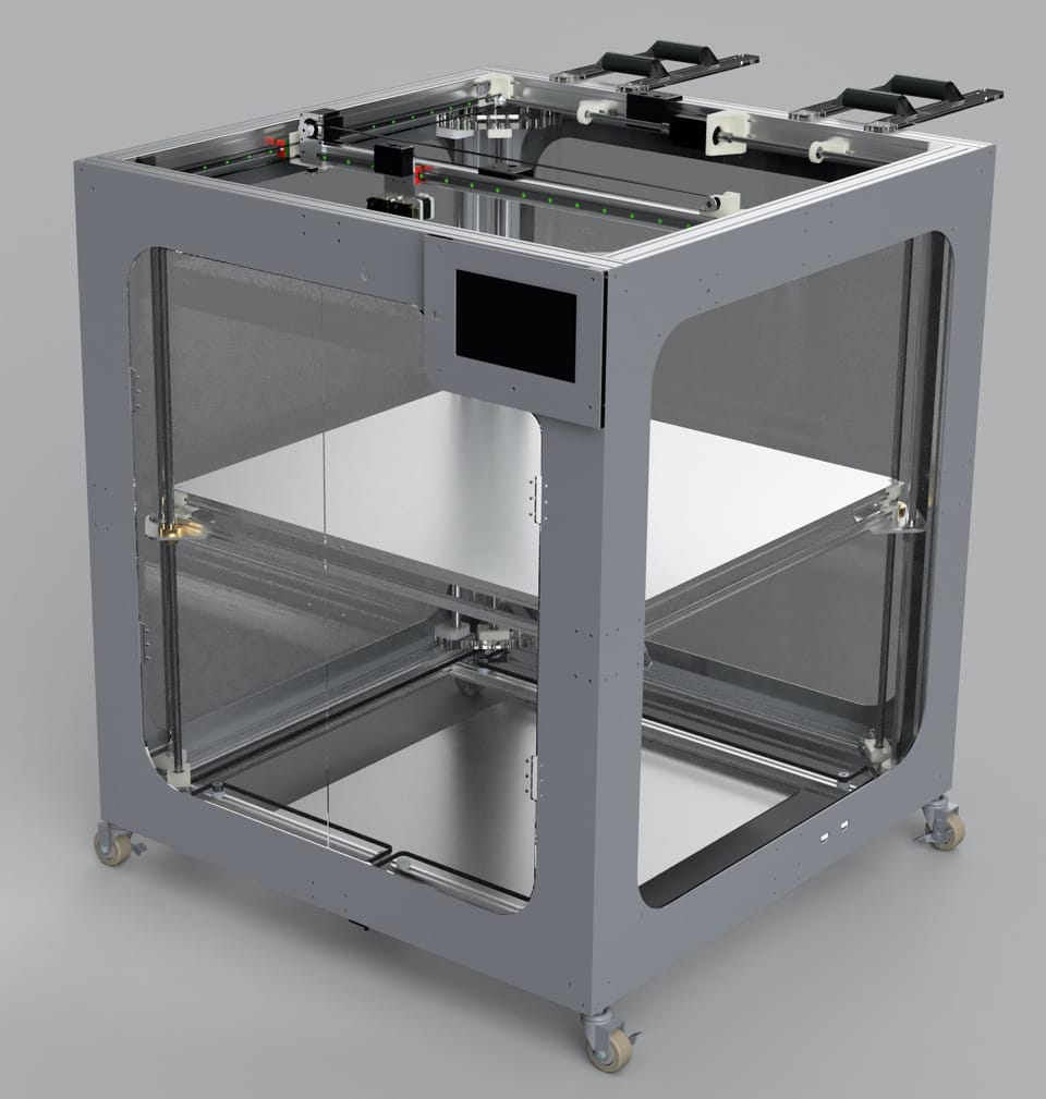 BigFDM is an Open-source Large Scale 3D Printer