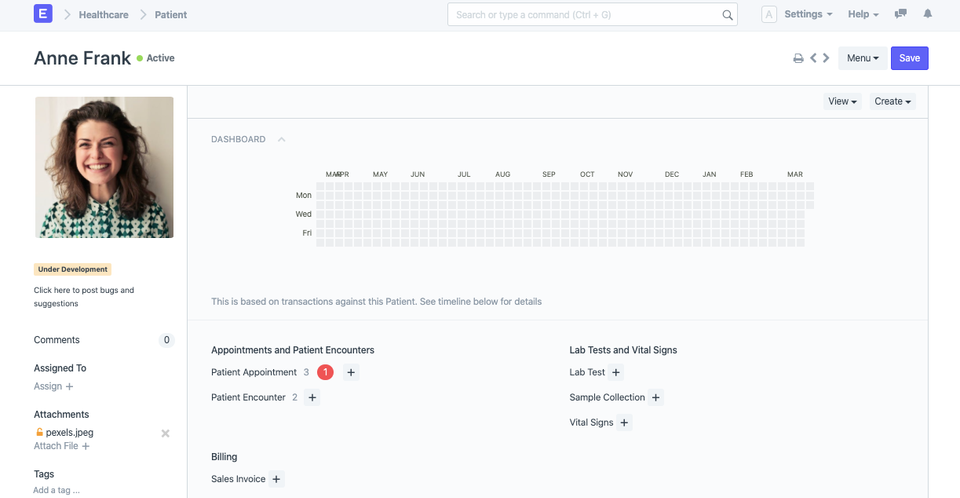 Marley: A Free and Open-Source Clinic Practice Management System