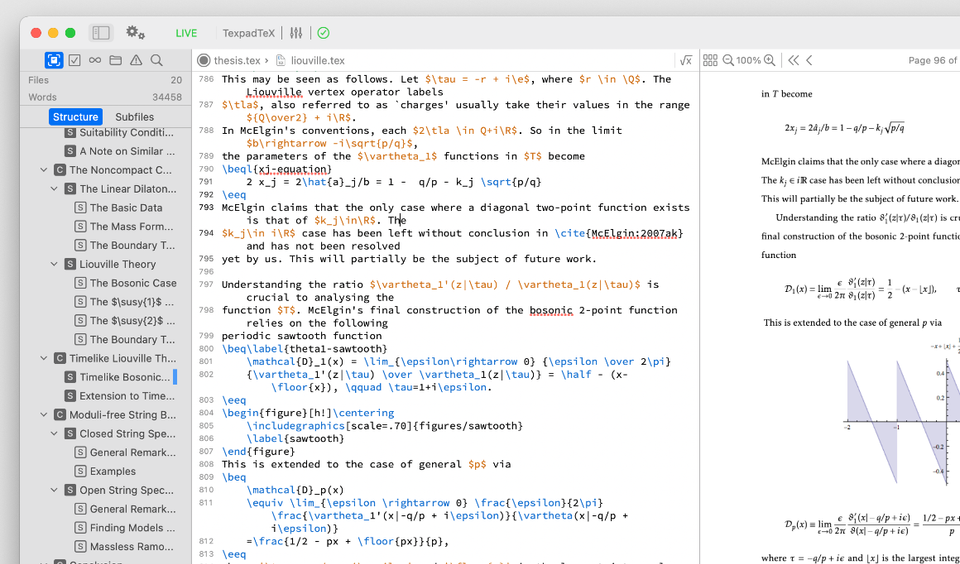 Texifier: A Free Powerful LaTeX Editor for macOS and iOS