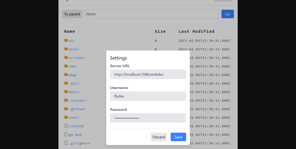 FlyDav: is a Free and Open-source WebDAV Server