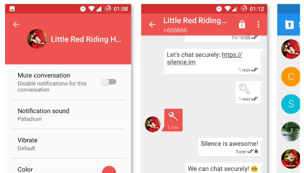 Stay Private and Secure with Silence, The Secure SMS & MMS App for Android