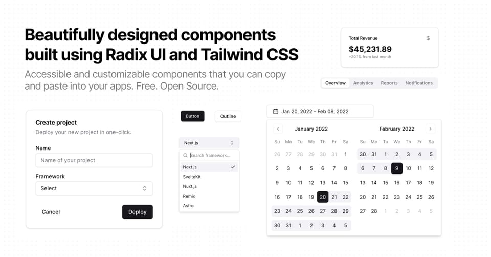 Top 11 Open-Source UI Frameworks for Next.js and React