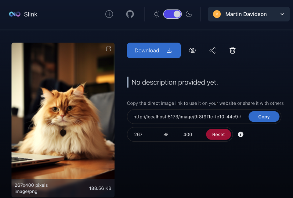 Slink: A Self-Hosted Image Sharing Platform for Privacy-Conscious Users